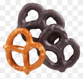 Chocolate Pretzels Transparent Png Stickpng Ⓒ - Pretzel Clipart
