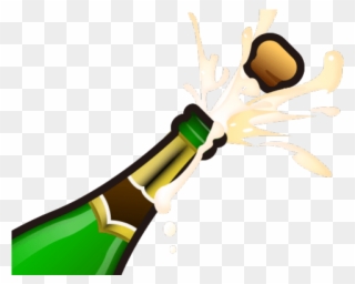 Champagne Clipart Emoji - Champagne Whatsapp Emoji Png Transparent Png