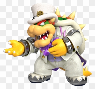 Smash Switchi See Your Crossdressing Link And Raise - Super Mario Odyssey Wedding Bowser Clipart