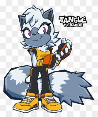 Tangle Fanart - Sonic The Hedgehog Clipart