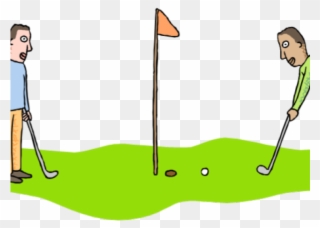 Golf Course Clipart Golf Lesson - Pitch And Putt - Png Download