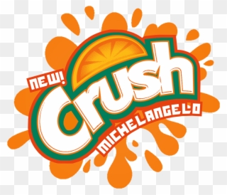 The Holidaze Tmnt Crush Michelangelo Orange Soda Pop - Crush Soda Clipart