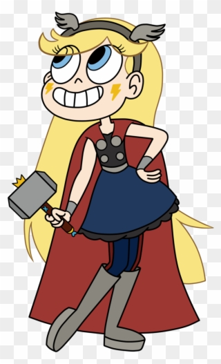 Star Butterfly As Odinson By Mtfc On - Star Vs The Forces Of Evil Blood Moon Ball Star Clipart