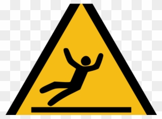 How To Avoid The Dangers Of Falling - Caution Floor Slippery When Wet Sign Clipart