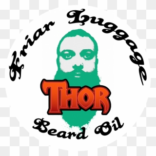 Thor Beard Oil Friar's Apothecary - Illustration Clipart
