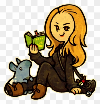 The Artist Captured Our Personalities So Well ♡♡ And - Cartoon Clipart