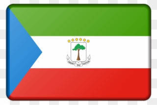 Equatorial Guinea Flag - Equatorial Guinea Coat Of Arms Clipart
