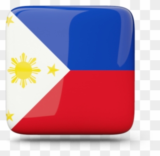 Illustration Of Flag Of Philippines - Flag The Philippines Square Clipart