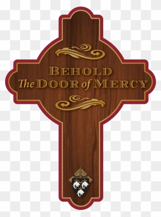 Confessional Cross - Year Of Mercy Cross Clipart