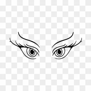 Sexy Eyes Decal - Sexy Eyes Png Clipart