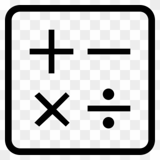 Detail Calculator Comments - Math Sign Plus Clipart