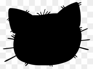 Info - Cartoon Cat Face Clipart
