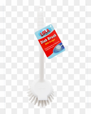 Item# 301, Dish Brush, Cleaning Plates, Lola Brand - Mop Clipart