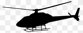 Travel, Silhouette, Helicopter, Flying, Travel - Black Helicopter Transparent Background Clipart