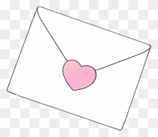 Love Letter Loveletter Envelope Animation Cute Kawaii - Heart Clipart