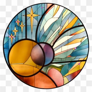Grace Lutheran Church - Stained Glass Clipart