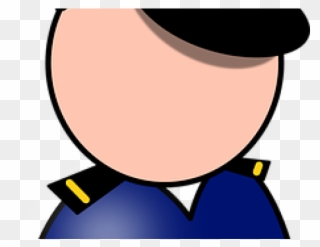 Cop Clipart Transparent - Cartoon Police Officer Throw Blanket - Png Download