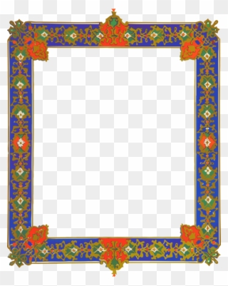 Picture Frames Ornament Computer Icons Line Art - Spanish Frame Png Clipart