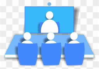 Wali Media Production Center - Video Conference Room Icon Clipart