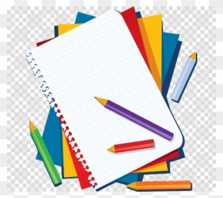 Download Rentrée Scolaire Png Clipart Notebook Clip - Notebook Paper And Pencil Clipart Transparent Png
