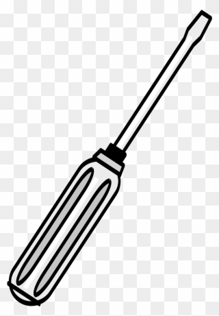 Drawing Of Screw Driver Clipart Screwdriver Drawing - Clipart Screwdriver - Png Download
