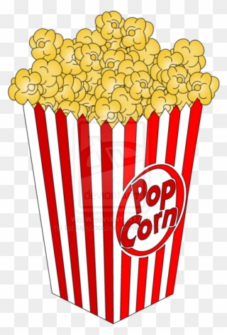 Corn Clipart Snack - Popcorn Clipart Png Transparent Png