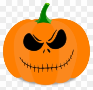Special Halloween 10% 10% - Jack Skellington Face Pumpkin Clipart
