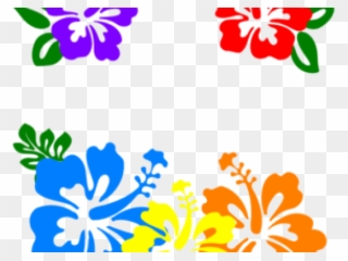 Hibiscus Clipart Small - Hibiscus Flower Clipart Png Transparent Png