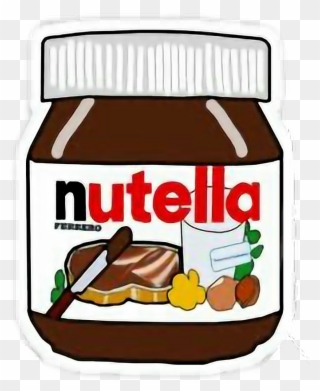 Nutella Clipart Nutella Sandwich - Nutella Art - Png Download