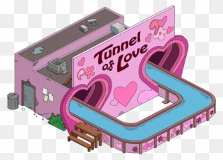The Simpsons Clipart Eating - Simpsons Tunnel Of Love - Png Download