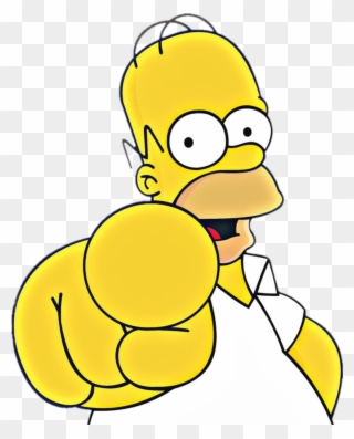 Homer Simpson Bebendo Png - Homer Simpson I Want You Clipart