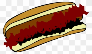 Cheese Dog Cliparts - Chili Dog Clip Art - Png Download