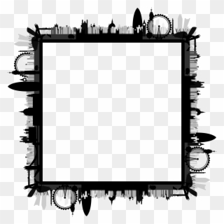 Big Image - London Skyline Silhouette Clipart