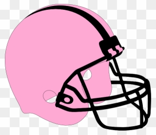 Pink Football Helmet Clipart - Png Download
