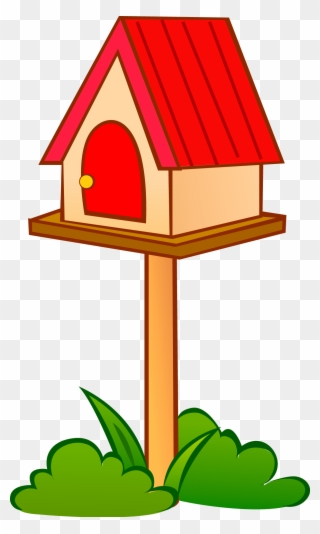 Jpg Free Library Illustration Bird House Transprent - Casas De Pajaros Animado Clipart