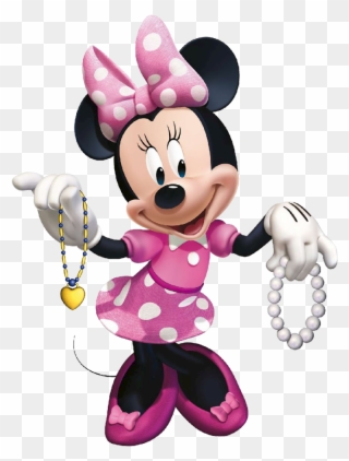 Minnie W/jewelry Mickey Mouse Clubhouse, Papo, Planners, - Minnie Disney Clipart