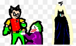 Batman & Robin Clipart