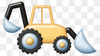 Tractor Clipart, Construction Worker, Construction - Construction - Png Download