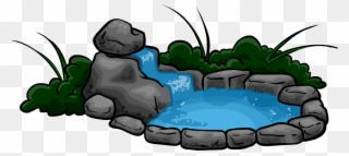 Image Royalty Free Download Image Pond Club Penguin - Club Penguin Water Furniture Clipart