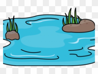 Drawn Pond Animated - Draw Pond Clipart
