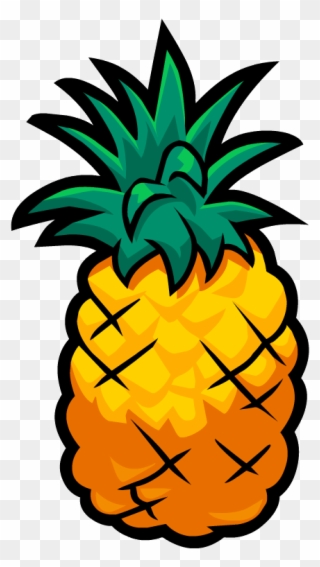 Pineapple - Cartoon Pineapple Transparent Background Clipart