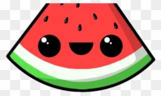 Watermelon Clipart Kawaii - Cute Kawaii Watermelon - Png Download