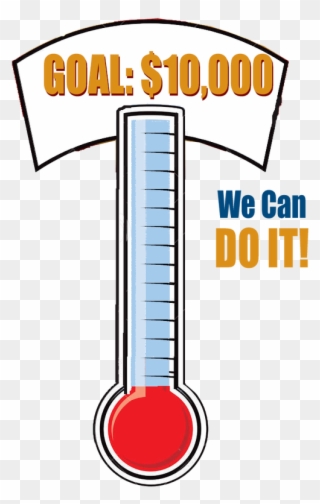 2016 Pto Fall Fundraising Drive - $3000 Thermometer Goal Clipart