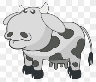 Hungarian Grey Guernsey Cattle Highland Cattle Farm - Moving Pictures Of Cartoon Animals Clipart