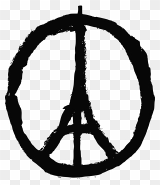 November 2015 Paris Attacks Peace For Paris Bataclan - Peace Paris Clipart