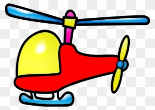 Helicopter Clipart Transparent - Transport Pictures For Children - Png Download