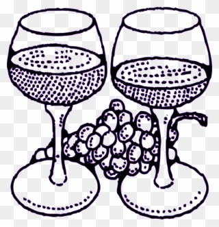 Large Wine Glasses With - Wine Glass Vector Png Art Clipart