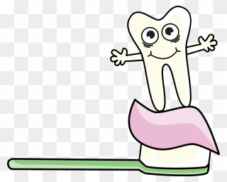 Toothbrush Clip Male Dentist - Dancing Tooth Png Transparent Png