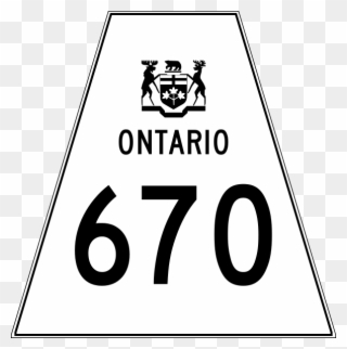 Ontario Highway - Ontario Coat Of Arms Clipart