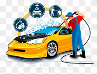 Car Graphics Vector Cleaning Wash Download Free Image - Car Wash Vector Png Clipart